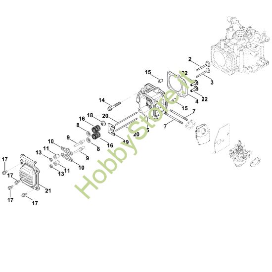 Picture of H - Coprivalvola, Valvole XT-800 (XT800-3088)